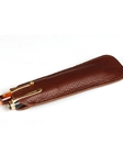 Brown Two Pen Slip | Aston Leather Men's Collection | Sams Tailoring