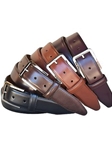 Holden Slef Color Stitch Genuine Leather Dress Belt | lejon Leather Belts collection | Sam's Tailoring Fine Men Clothing