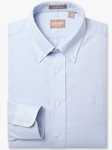 Light Blue Button Down Pinpoint Big & Tall Shirt | Big & Tall Shirts Collection | Fine Men Clothing