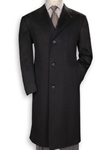 Black Cashmere Overcoat