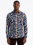 Multi Remington Long Sleeve Button Down Men's Shirt | Robert Graham Long Sleeves Shirts Collection | Sam's Tailoring Fine Men's Tailoring