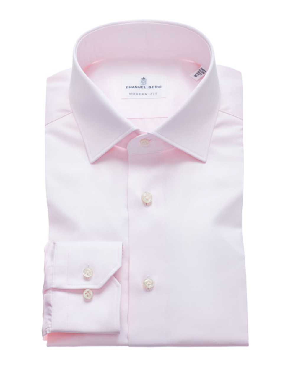 Pink Spread Collar Modern Fit Dress Shirt | Business Shirts Collection ...