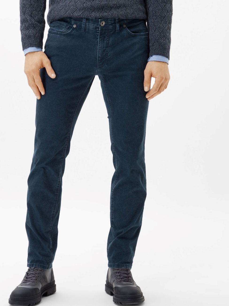 Storm Chuck Hi Flex Five Pockets Men's Trouser | Brax Men's Trousers |  Sam's Tailoring Fine Men's Clothing