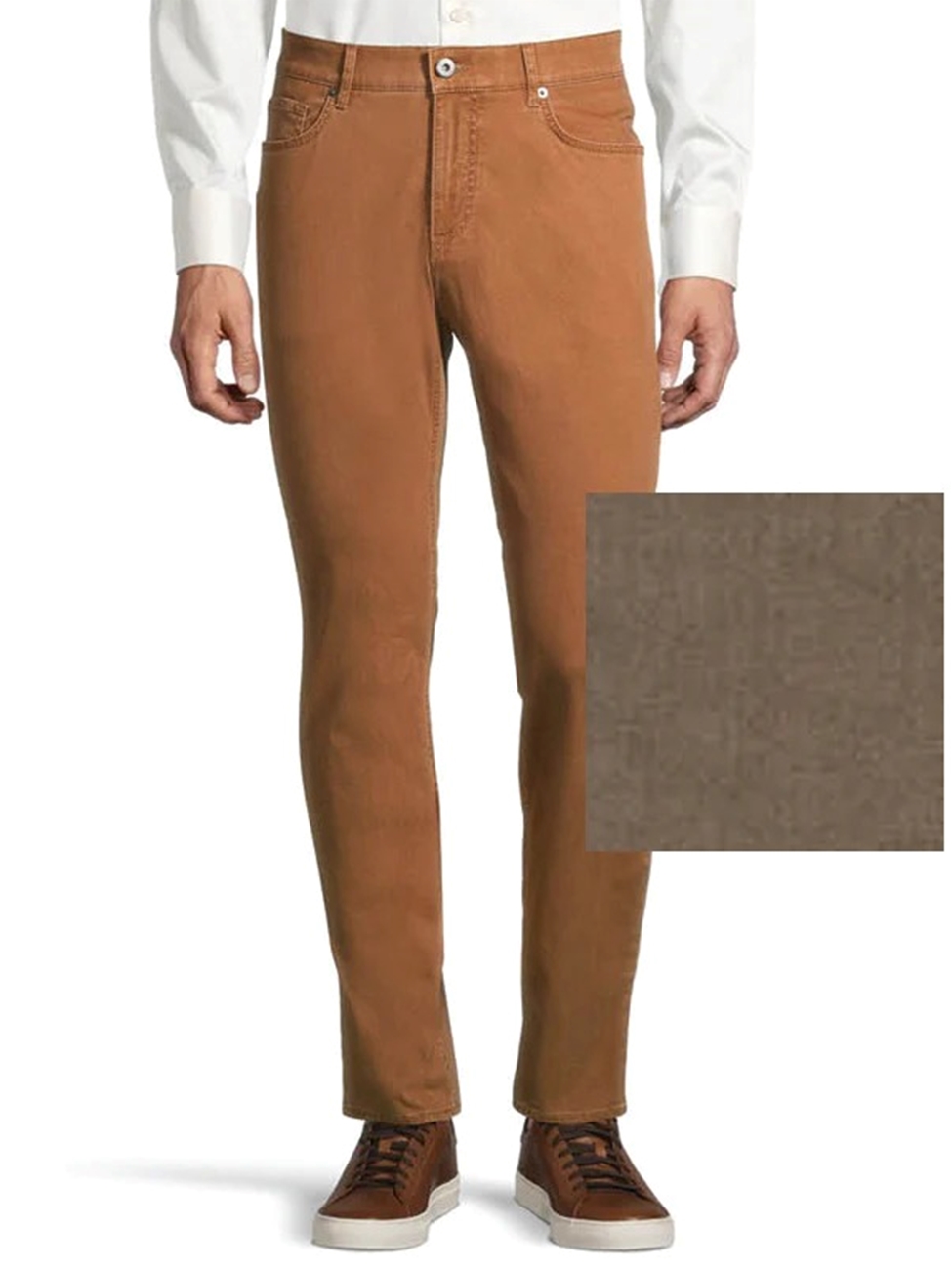 Beige Chuck Hi Flex Five Pockets Men's Trouser