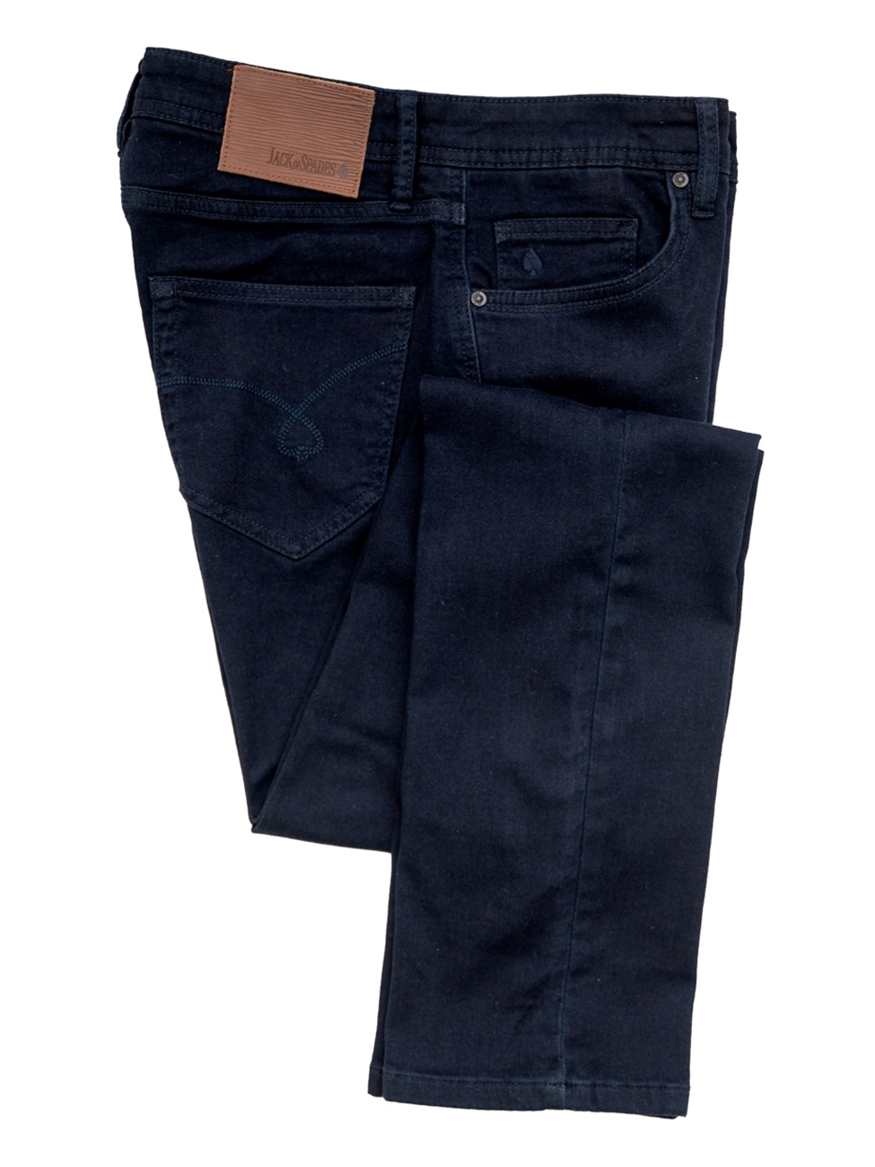 Jack of Spades High Roller Charcoal Sateen Jeans