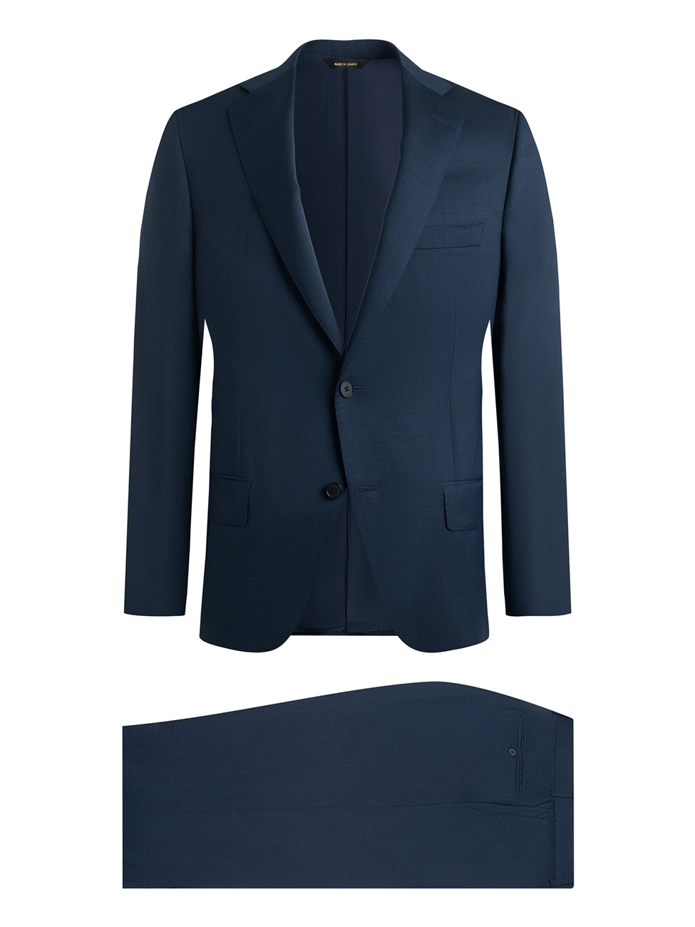 High Blue B-Fit Wool Men's Suit | Heritage Gold Suits | Sam's Tailoring ...