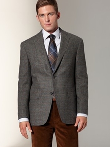 Hart Schaffner Marx Willow Tweed Windowpane Sportcoat 610303326 - Sportcoats | Sam's Tailoring Fine Men's Clothing