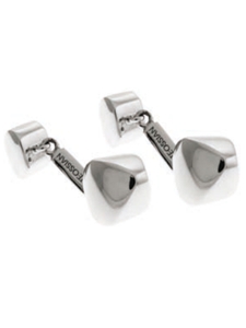 Tateossian London Nugget Silver Pure CL0992 - Cufflinks | Sam's Tailoring Fine Men's Clothing