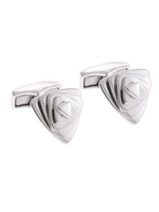 Tateossian London Silver Rotating Pyramid CL2093 - Cufflinks | Sam's Tailoring Fine Men's Clothing