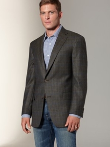 Hart Schaffner Marx Spruce Plaid Sportcoat 420342734 - Sportcoats | Sam's Tailoring Fine Men's Clothing