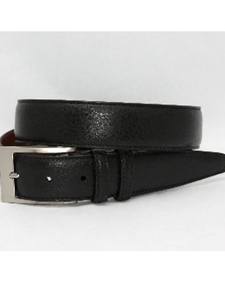 Torino Leather Soft Deertan Glove Leather Belt - Black 56050 - Dress Casual Belts | Sam's Tailoring Fine Men's Clothing