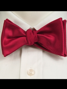 Robert Talbott Red Classic ''to tie'' Bow 022212C-06 - Bow Ties & Sets | Sam's Tailoring Fine Men's Clothing