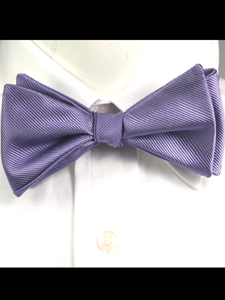 Robert Talbott Lilac Classic ''to tie'' Bow 022212C-11 - Bow Ties & Sets | Sam's Tailoring Fine Men's Clothing