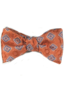 Robert Takbott Orange Wall Street Classic ''to tie'' Bow 588342C-04 - Bow Ties & Sets | Sam's Tailoring Fine Men's Clothing