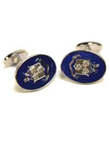 Heritage Crest Cufflink LC0001-01 - Robert Talbott Cufflinks | Sam's Tailoring Fine Men's Clothing