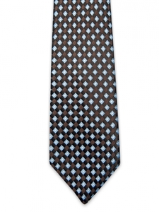 Windsor Basketweave Brown Tie 3B91-6601-200 - IKE Behar Ties  |  SamsTailoring  |  Sam's Fine Men's Clothing