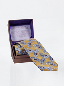 Robert Talbott Ties: Gold Best of Class Tie 59069E0-03 | SamsTailoring | Fine Men's Clothing