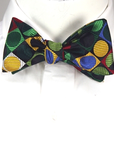 Green Best of Class Circle Bow Tie