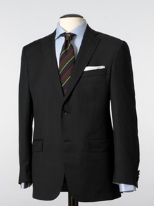 Hart Schaffner Marx Black Stripe Suit 133357805183 - Suits | Sam's Tailoring Fine Men's Clothing