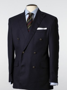 Hart Schaffner Marx 125th Anniversary Navy Doeskin Blazer 425427964H37 ...