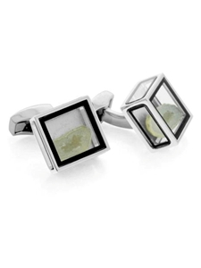 Tateossian London RT Pandora's Box- Geodite CL2832 - Cufflinks | Sam's Tailoring Fine Men's Clothing