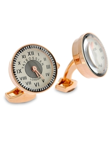 Tateossian London RT Watch Mechanical - Vintage CL1368 - Cufflinks | Sam's Tailoring Fine Men's Clothing