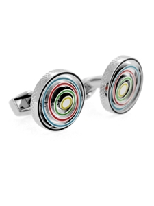 Tateossian London RT Mechanical London Swivelling Sports Rings - Multicolour CL1406 - Cufflinks | Sam's Taloring Fine Men's Clothing