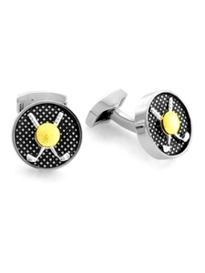 Tateossian London RT Vintage Sports - Golf CL2135 - Cufflinks | Sam's Tailoring Fine Men's Clothing