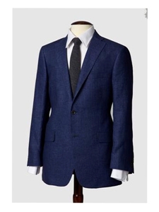 Hart Schaffner Marx Blue Hopsack Sportcoat 736206204762 - Sportcoats | Sam's Tailoring Sam's Fine Men's Clothing
