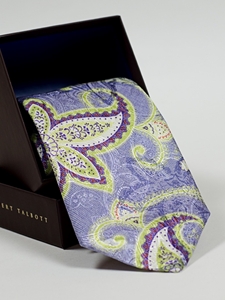 Robert Talbott Ties: Blue Floral and Paisley Best of Class Tie 53293E0-05 | SamsTailoring | Fine Men's Clothing