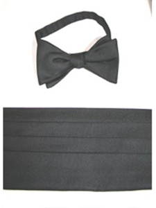 Robert Takbott Bow Tie & Cummerbund Set 01001-01025 - Bow Ties & Sets | Sam's Tailoring Fine Men's Clothing