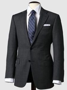 Hickey Freeman Tailored Clothing: Mahogany Collection Micro Pattern Suit B03031302004 - SamsTailoring | Fine Men's Clothing