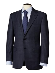 Hickey Freeman Tailored Clothing Mahogany Collection Indigo Suit A03031302010 - Sam's Tailoring Fine Men's Clothing