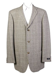 Grey Windowpane Sportcoat
