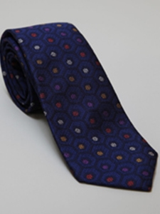 Robert Talbott Gold Estate Tie 42490I0-01-Blue - Spring 2013 | Sam's Tailoring Fine Men's Clothing