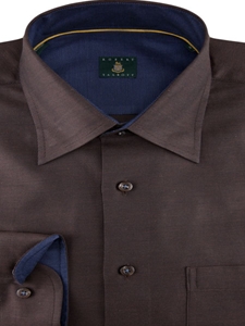Robert Talbott Rust RT Sport Shirt LUM33085-01 - Fall 2013 Collection View All Shirts | Sam's Tailoring Fine Men's Clothing