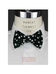 Robert Talbott Bottle Wall Street Best Of Class Bow Tie 559962C-04 - Spring 2016 Collection Bow Ties and Sets | Sam's Tailoring Fine Men's Clothing