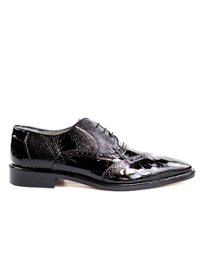 Black Leather Lining Nino Dress Shoe - Belvedere Dress Shoes | Sam's Tailoring Fine Men's Clothing