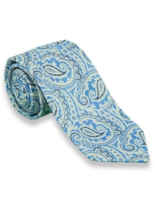 Robert Talbott Sky Blue Paisley Design Palm Beach Best Of Class Tie 57315E0-02 - Spring 2015 Collection Best Of Class Ties | Sam's Tailoring Fine Men's Clothing