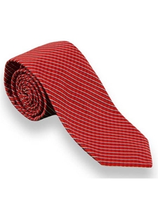 Robert Talbott Red Check Palm Beach Best of Class Tie 57311E0-01 - Spring 2015 Collection Best Of Class Ties | Sam's Tailoring Fine Men's Clothing