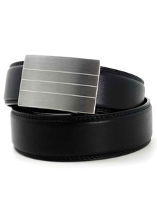 KORE Essentials Black Evolve Buckle and Belt Stainless Steel KOREBELT1001-01