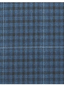 Hickey Freeman Deep Blue Check Worsted Wool Sport Coat 041-502009 - Sportcoats | Sam's Tailoring Fine Men's Clothing