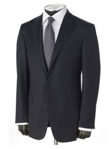 Hickey Freeman Navy Tasmanian Suit 45304713A003 - Fall 2015 Collection Suits | Sam's Tailoring Fine Men's Clothing
