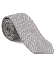 Robert Talbott Silver Super Grenadine Best Of Class Tie 56099E0-06 - Spring 2015 Collection Best Of Class Ties | Sam's Tailoring Fine Men's Clothing