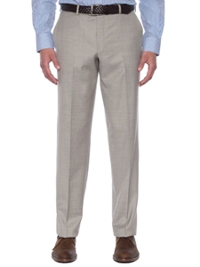 Robert Talbott Stone Laguna Wool Trouser S558TRLG-01 - Spring 2016 Collection Pants | Sam's Tailoring Fine Men's Clothing