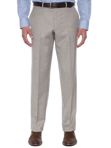 Robert Talbott Sand Virgin Wool Riley Trouser S572TRRI-01 - Spring 2016 Collection Pants | Sam's Tailoring Fine Men's Clothing