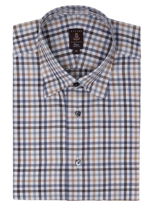 Robert Talbott Multi-Colored Check Estate Sutter Dress Shirt F2360T7V-53 - Dress Shirts | Sam's Tailoring Fine Men's Clothing