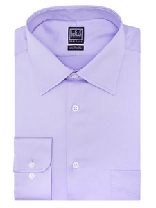 Ike Behar Lavender Black Label Regular Fit Solid Dress Shirt 28B0321-536 - Spring 2015 Collection Dress Shirts | Sam's Tailoring Fine Men's Clothing