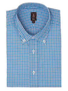 Robert Talbott Multi-Colored Check Trim Fit Estate Dress Shirt C2415I3V-24 - Spring 2015 Collection Dress Shirts | Sam's Tailoring Fine Men's Clothing