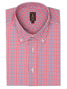 Robert Talbott Multi-Colored Check Trim Fit Estate Dress Shirt C2416I3V-24 - Spring 2015 Collection Dress Shirts | Sam's Tailoring Fine Men's Clothing